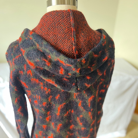 Zip Front Hooded Sweater Cardigan - Picture 2 of 6